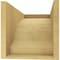 Ekena Millwork 11"W x 22"D x 11"H Wide Moab Rough Cedar Woodgrain TimberThane Corbel, Primed Tan CORUR11X22X11MOARCPR - alternate 2